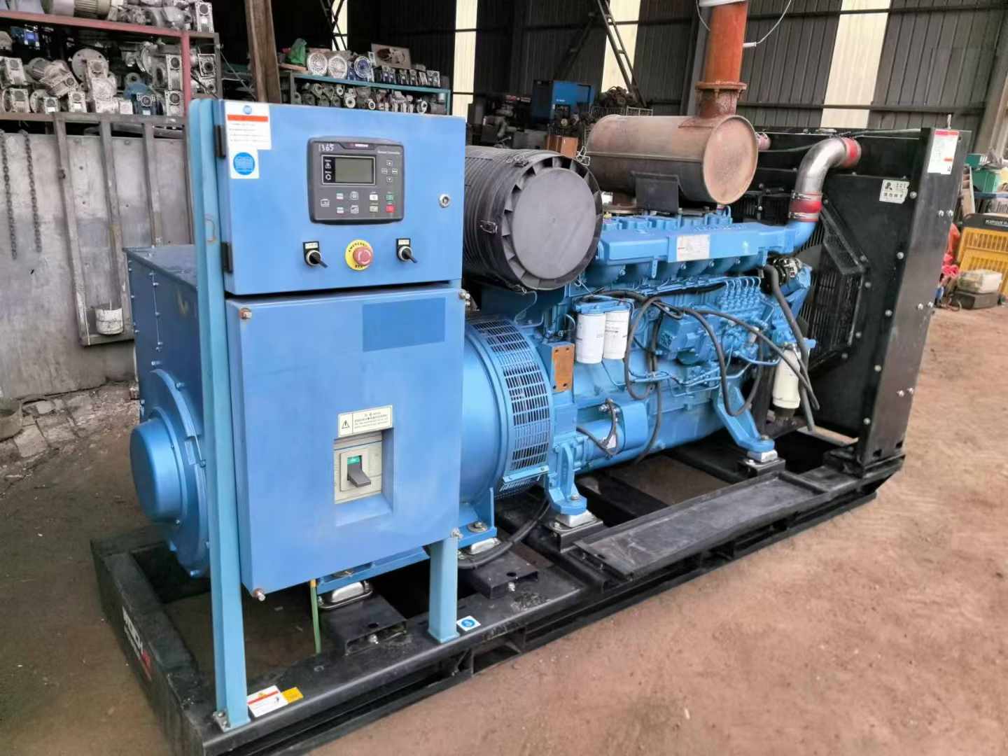 兰考500kW 柴油发电机组可带动设备功率的计算公式是什么？